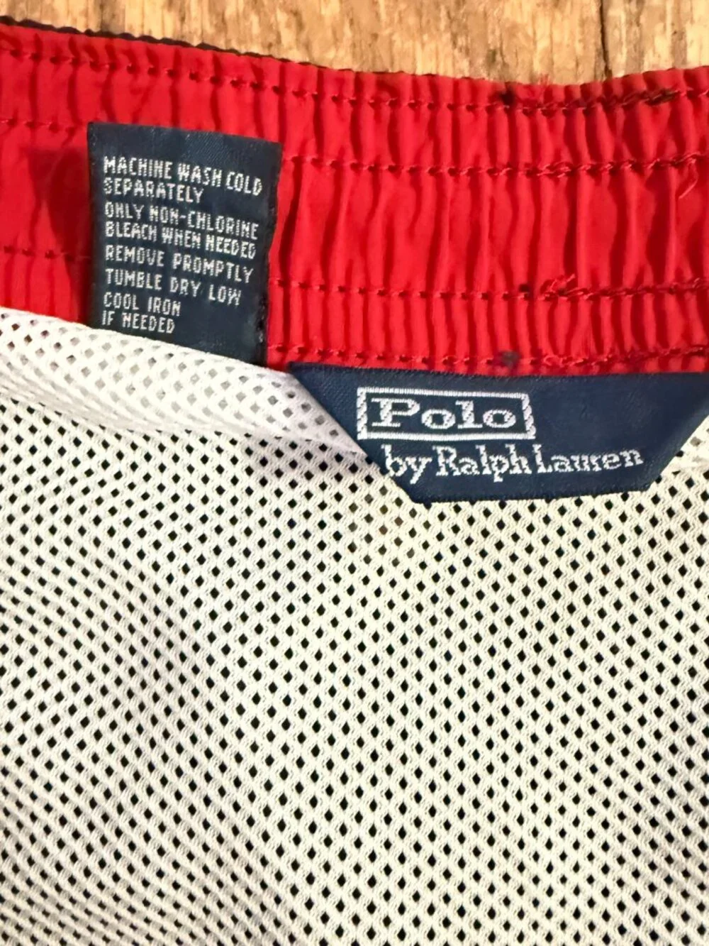 POLO RALPH LAUREN MENS BLUE SWIM TRUNKS SHORTS SIZE XL
